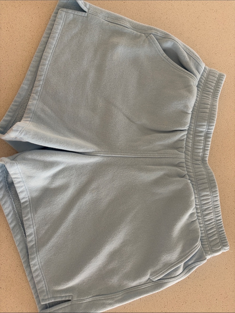 Calvin Klein Performance Light Blue Athletic Shorts